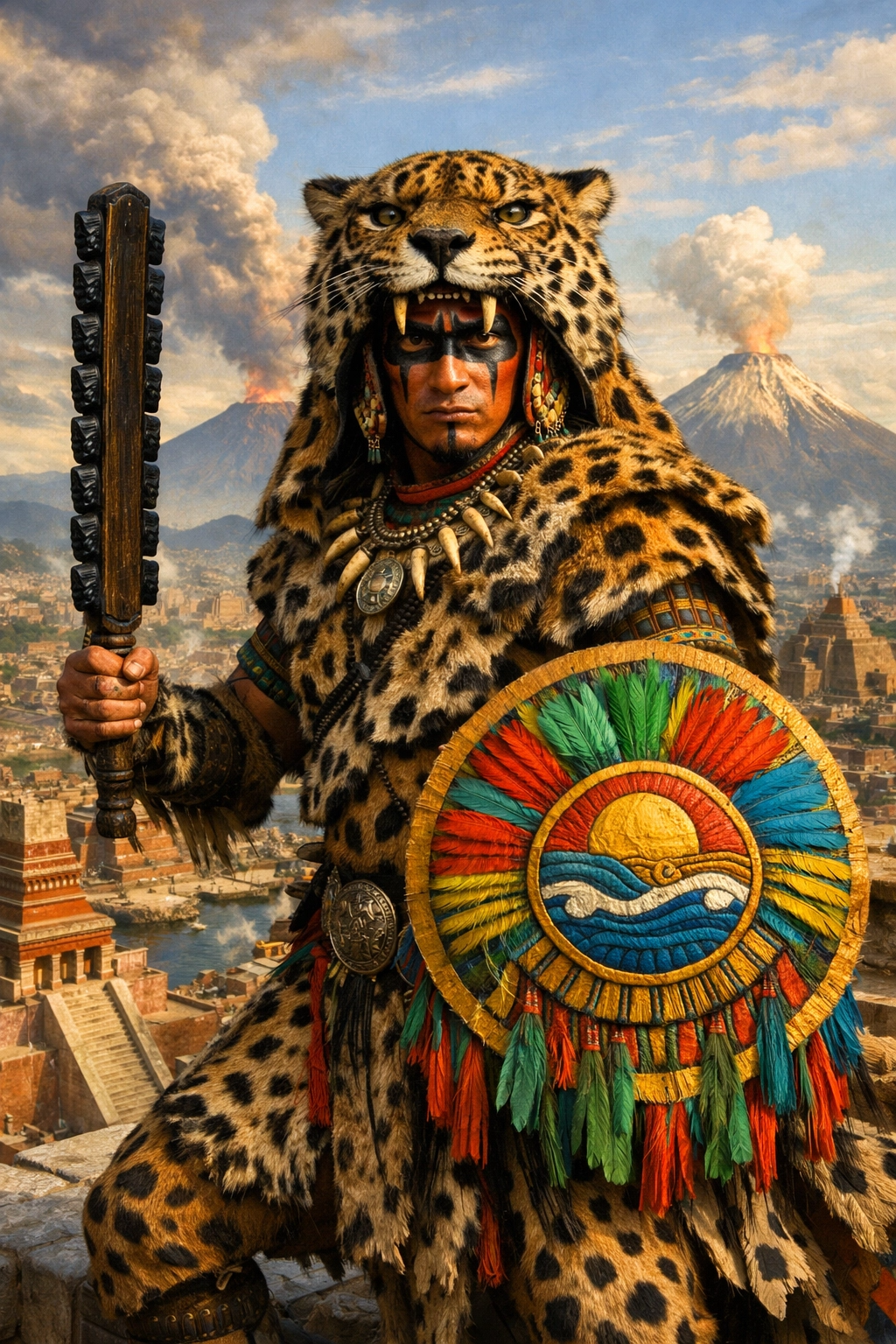 Aztec Jaguar Warrior